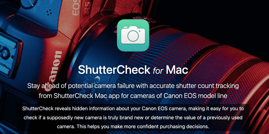 ShutterCheck for Mac